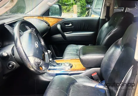 2012 Infiniti Qx56 z USA, uszkodzony, nr VIN JN8AZ2NE7C9015769